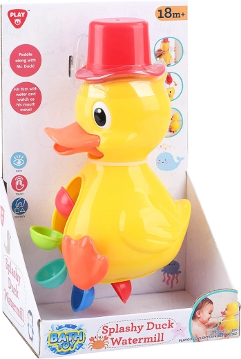 PlayGo striekajúci vodný mlyn s kačičkami