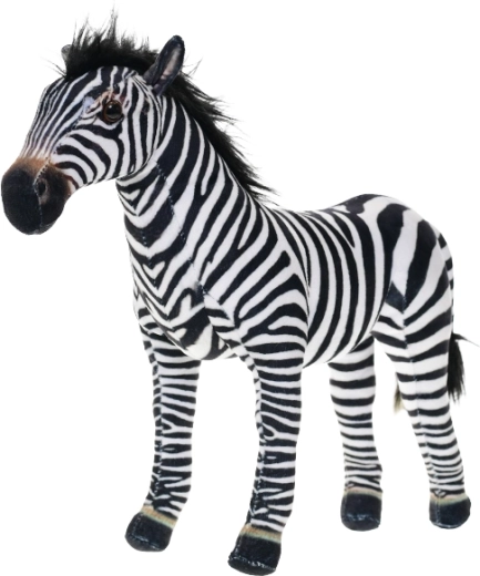 Plyšová zebra 28 cm pre bábätká