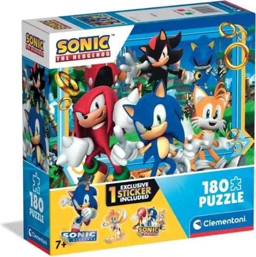 Puzzle CLEMENTONI Sonic ježko 180 dielikov