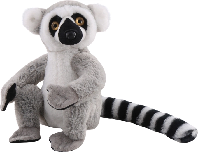 Plyšový lemur sediaci 20 cm