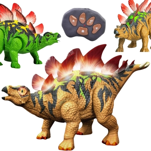 Woopie diaľkovo ovládaný stegosaurus so svetlom a zvukom