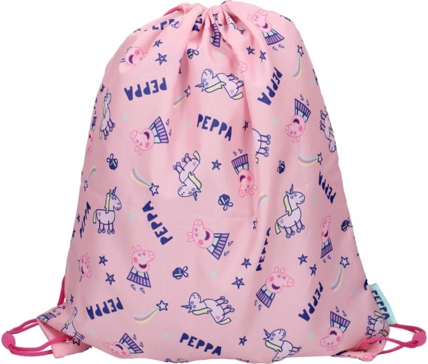Detské vrecko na chrbát Peppa Pig
