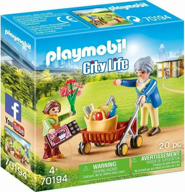 Babička s chodítkom Playmobil