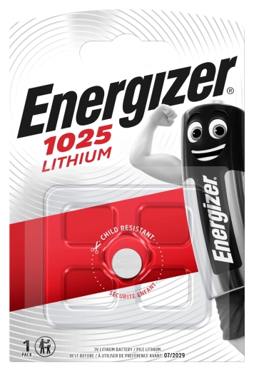Lítiová gombíková batéria Energizer CR1025 3 V