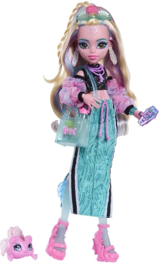 Monster High bábika Lagoona Blue s doplnkami