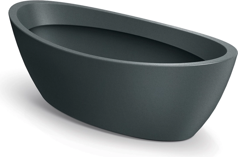 Kvetináč Aria Oval 60 cm grafit