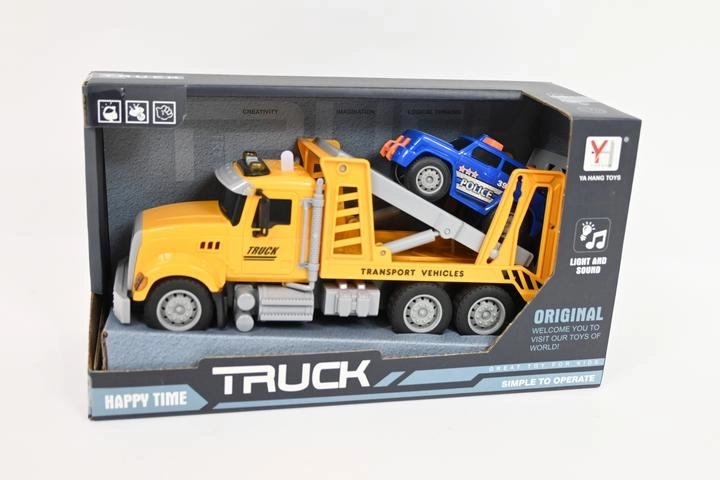 Odtahové vozidlo s autíčkom so svetlom a zvukom
