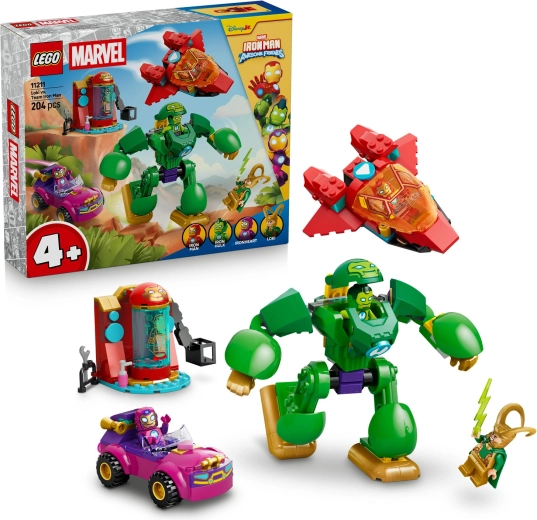 LEGO Marvel Loki proti tímu Iron Mana