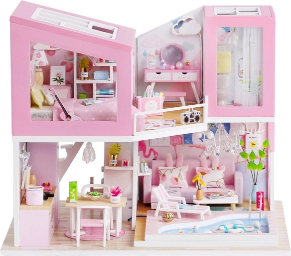 Miniatúrny domček Vila prvého stretnutia