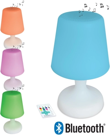 Vodoodolný Bluetooth reproduktor s LED lampou