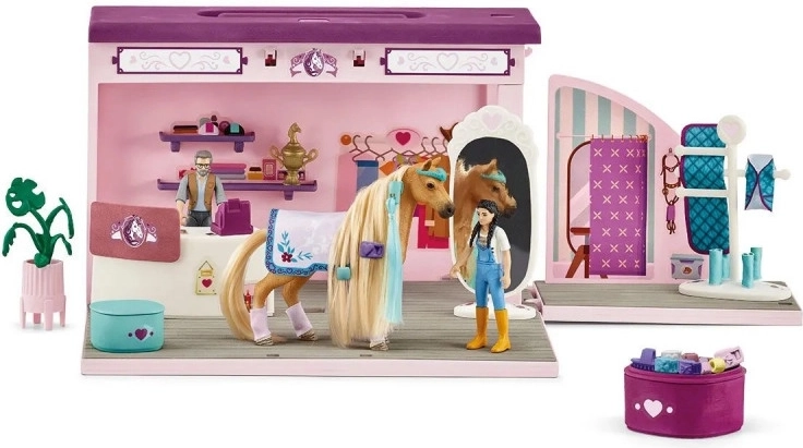 Skladací koníkový salón Schleich HORSE CLUB Sofia's Beauties