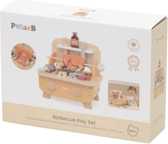 Drevený detský gril PolarB moje prvé BBQ