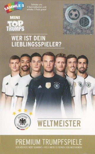 Winning Moves Top Trumps mini DFB Weltmeister - 1 kus