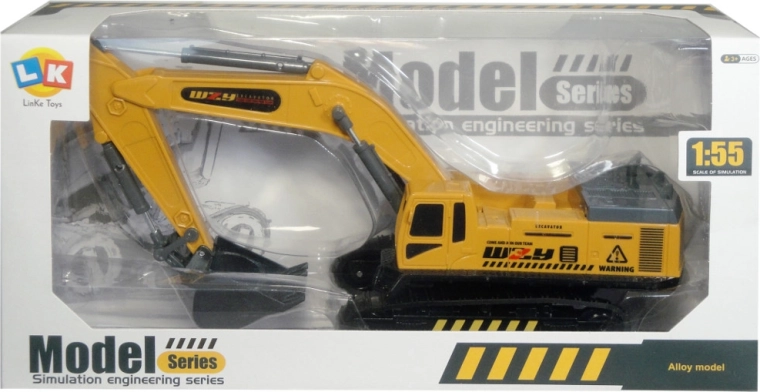 Stavebný stroj – pásový bager 1:55