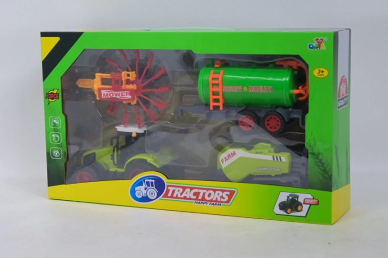 Farmárska sada traktor + 3 stroje