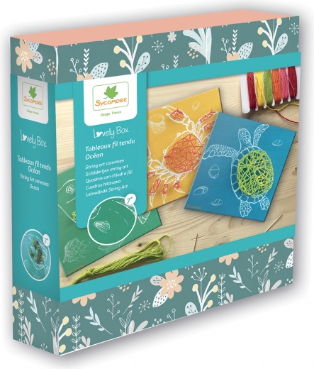 Vypletané obrázky Oceán pre kreatívne deti