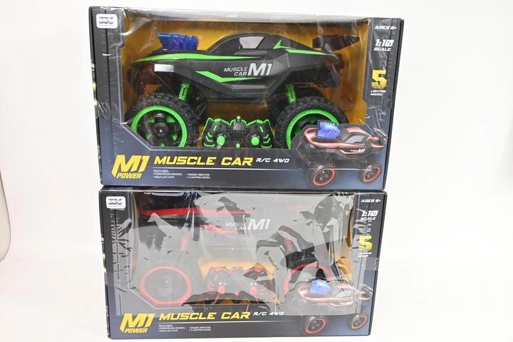 Rádiom riadené terénne auto M1 muscle car 4WD 1:12 so svetlami a zvukom