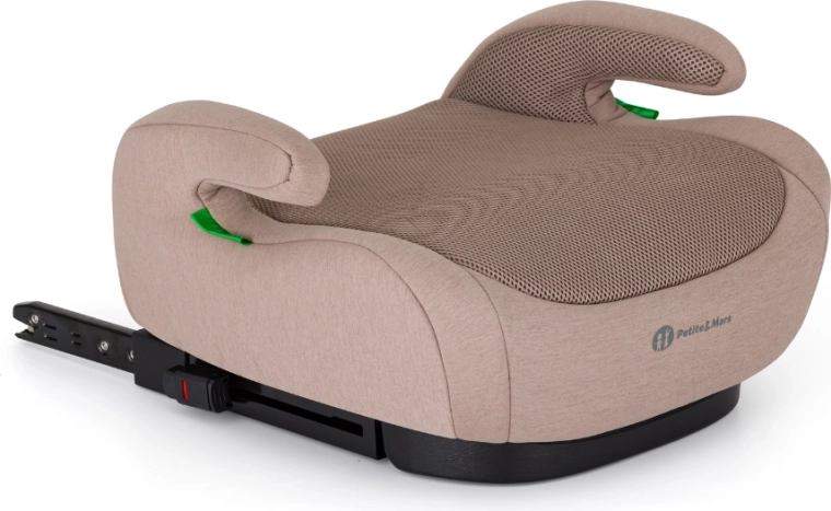 Podsedák do auta PETITE&MARS Optimus Pro i-Size Air, tan brown