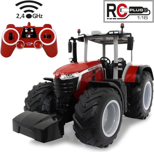 Diaľkovo ovládaný traktor Massey Ferguson 8S.285 v mierke 1:16