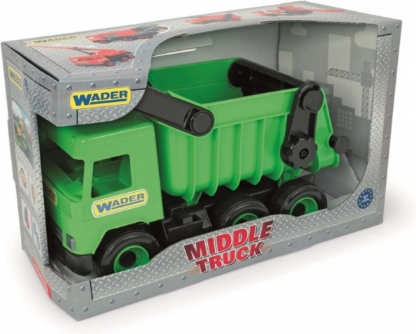 Zelený sklápací vozík WADER Middle Truck
