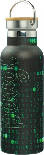 Termoflaša s bambusovým viečkom