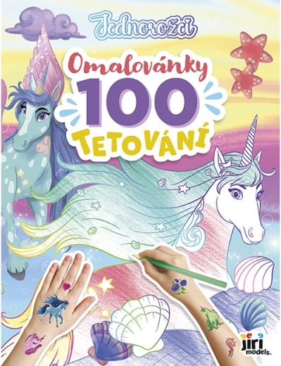 Omaľovánky a 100 tetovaní jednorožce