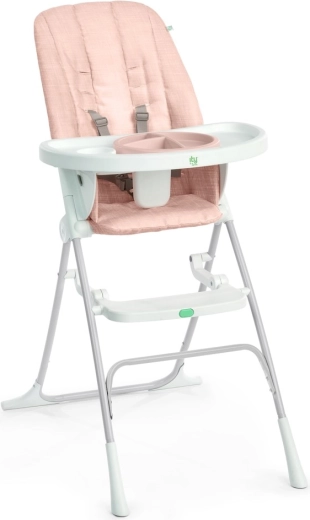 Ingenuity skladacia jedálenská stolička Sun Valley Pink