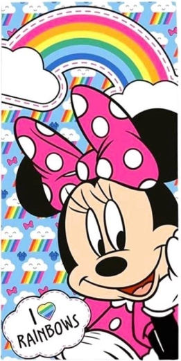 Detská bavlnená osuška Disney Minnie Mouse 70 × 140 cm - 1 kus