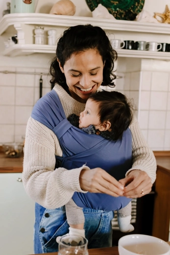 Boba Bliss detské nosítko Vintage Navy Blue V2