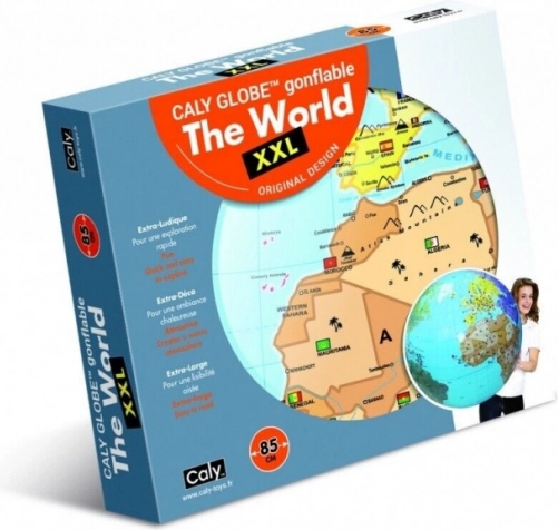 Lopta Caly Globus 85 cm - Svet