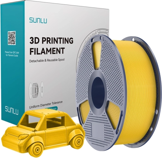 Filament Sunlu PETG jasne žltý