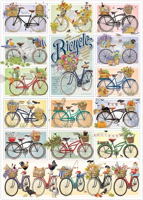 Cobble hill puzzle bicykle 1000 dielikov