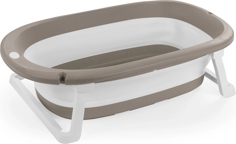 Skladacia detská vanička Stone Gray 75,5 × 46,5 cm