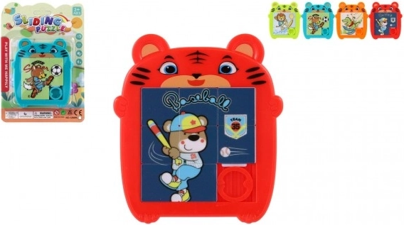 Presúvadlo hlavolam Zvieratko plastová