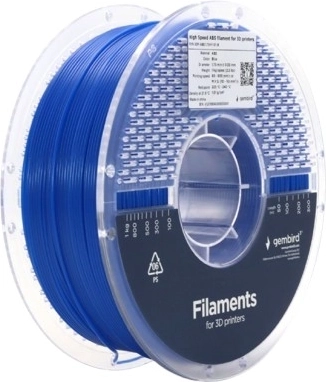ABS filament High Speed 1,75 mm modrý, 1 kg