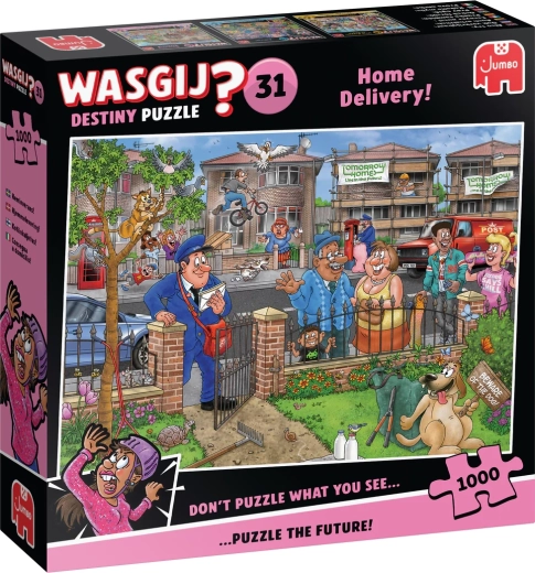 Jumbo Wasgij Retro Destiny 31: Doručenie domov! 1000 dielikov