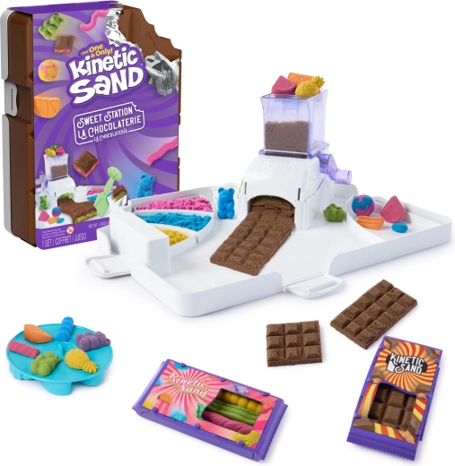 Kinetic Sand výroba sladkostí