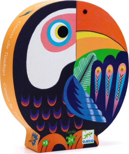DJECO Puzzle Tukan Coco 24 dielikov