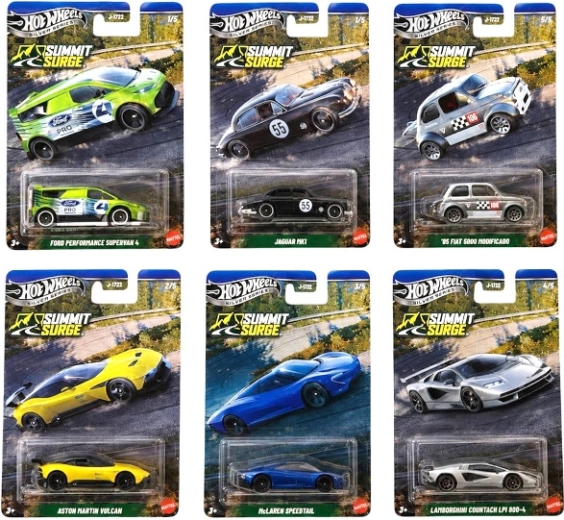Zberateľské autíčko Hot Wheels Silver Series – Summit Surge - 1 kus