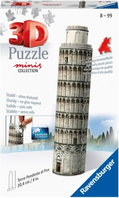 Ravensburger 3D puzzle s motívom Šikmej veže v Pise