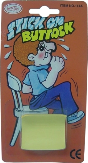 Prilepený zadok – žartovný doplnok na zábavu s priateľmi