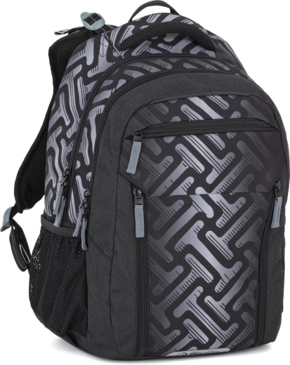 Bagmaster Porto školský batoh sivý