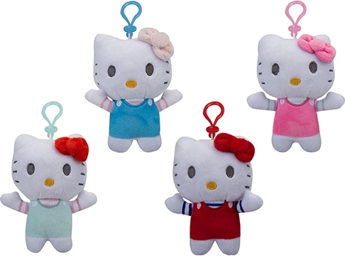 Hello Kitty plyš s klipom 12 cm - 1 kus
