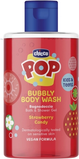 Chicco sprchový gél Strawberry Candy POP 300 ml
