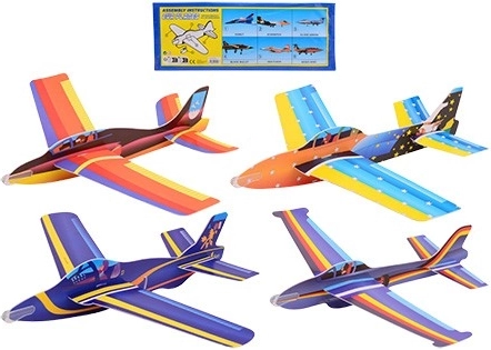 Funtoy jumbo lietadlo z EVA peny (assort) - 1 kus
