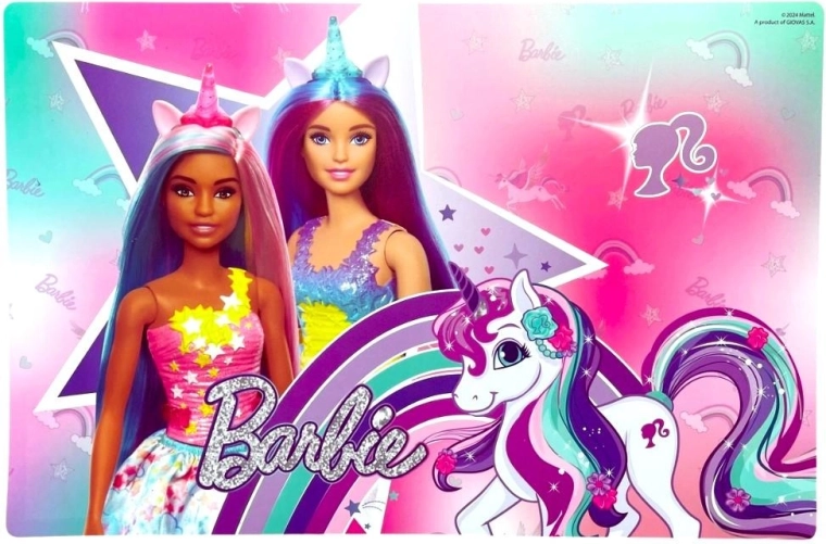 Podložka na stôl Barbie Unicorn