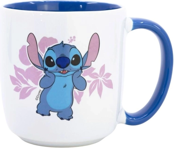 Stor keramický hrnček Stitch 400 ml – 2. akosť