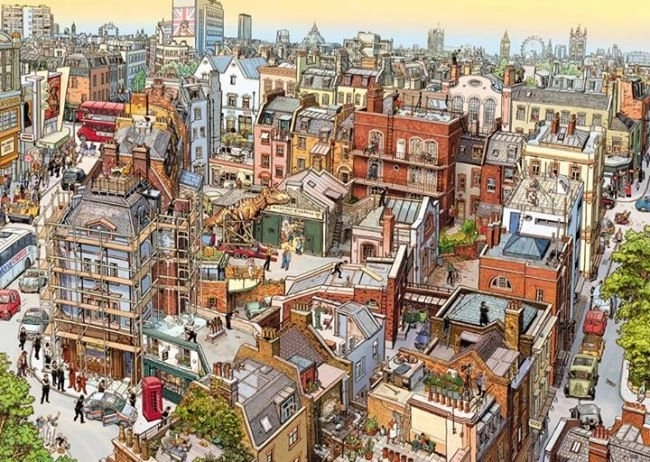 Puzzle Sherlock 2000 dielikov od HEYE