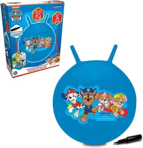 Skákacia lopta s rúčkami PAW Patrol modrá 45 cm od Lexibook