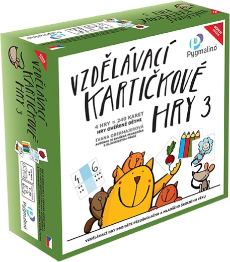 Pygmalino vzdelávacie kartičkové hry 3